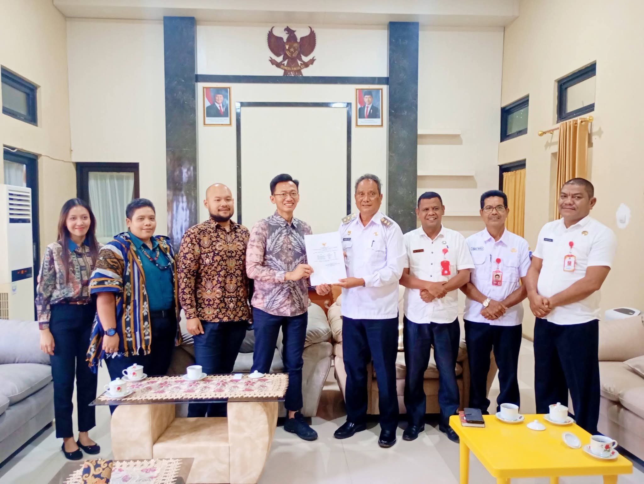 Wakil Bupati Sumba Tengah Terima Kunjungan Tim BPK Republik Indonesia Perwakilan NTT