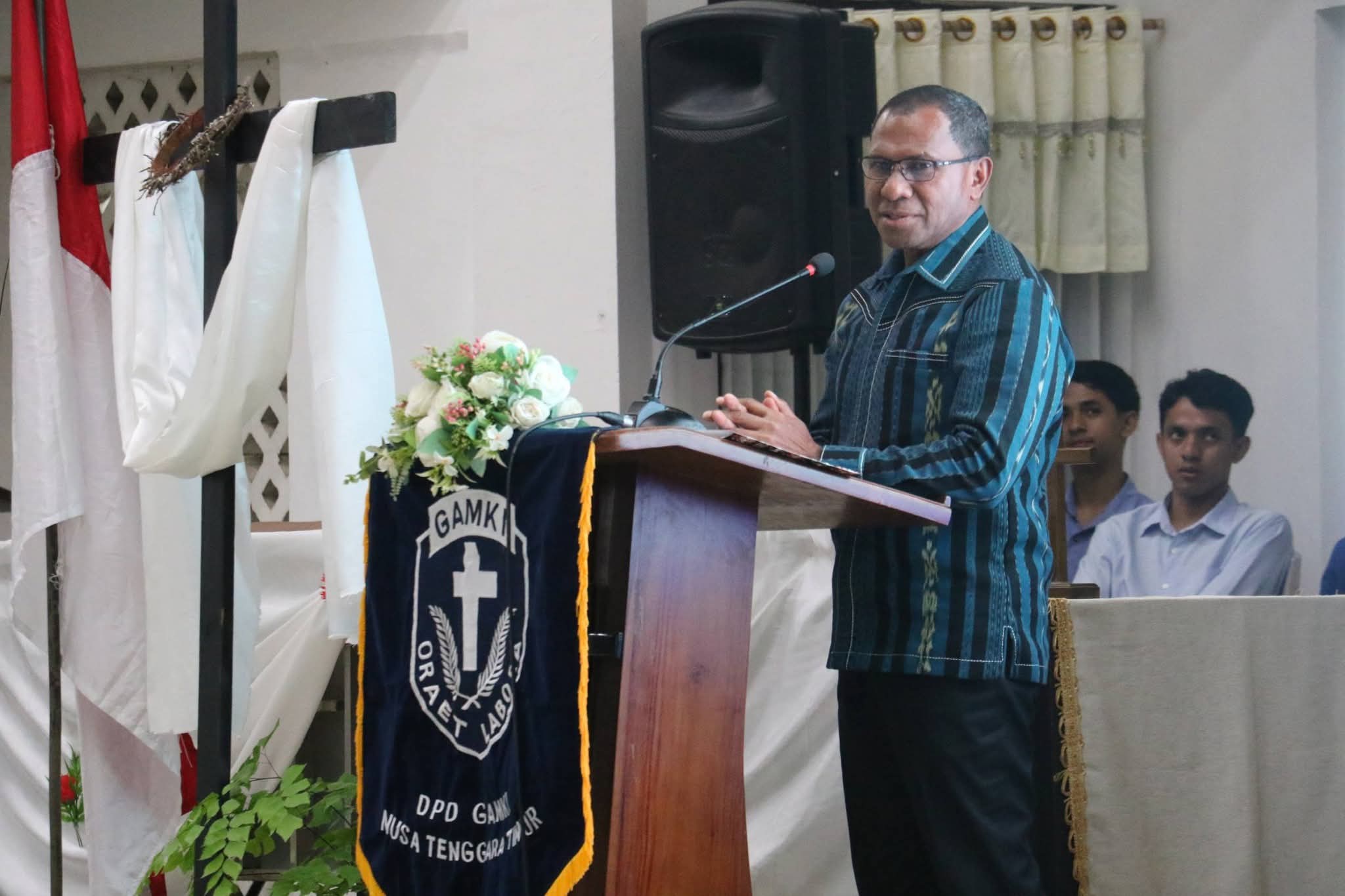 Hadiri Dies Natalis ke-64 DPD GAMKI NTT, Wakil Gubernur NTT Tekankan Peran Pemuda Harus Memberi Solusi di Tengah Persoalan Masyarakat