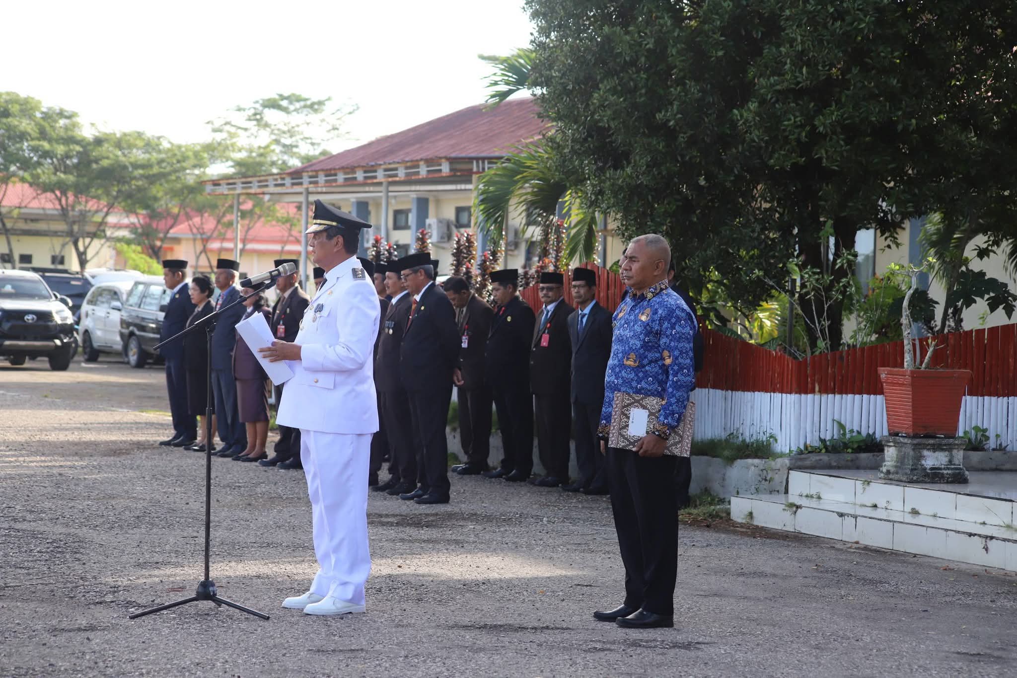 Pemkab Sumba Tengah Gelar Upacara Hari Otonomi Daerah NTT ke 30 Tahun 