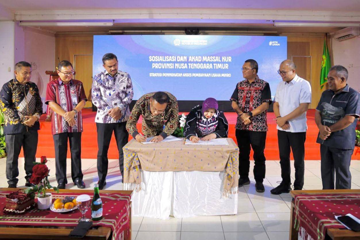 Menteri UMKM Maman Ajak Pengusaha UMKM di NTT Optimalkan KUR