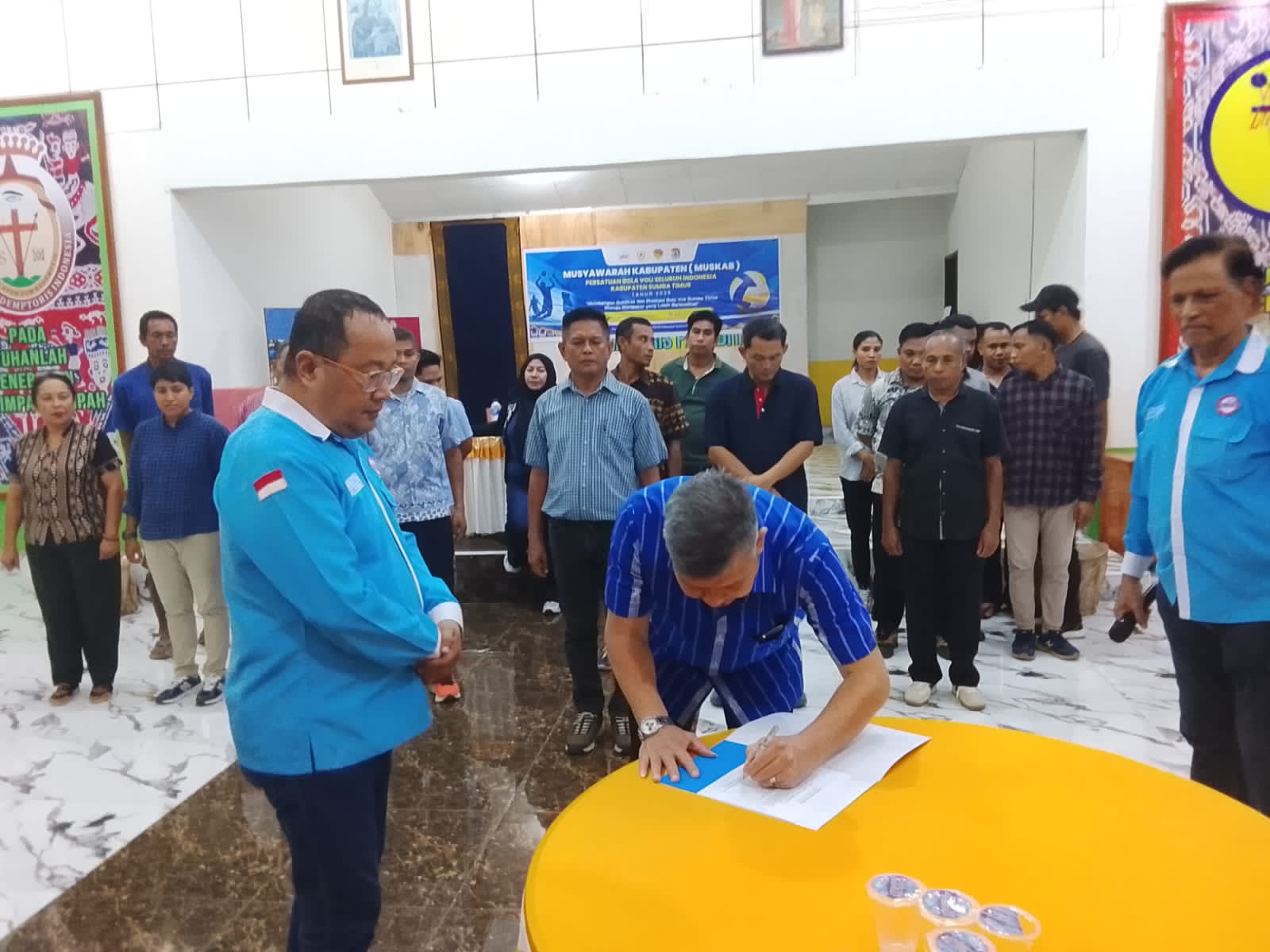 Fajar Baru Voli Sumba Timur: Yohanis Yalda Sengui Nahkodai PBVSI 2026-2030