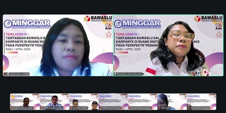 Jadi Penanggap Minggar Edisi IV, Roos Linda Sampaikan Mitigasi Potensi Pelanggaran di Ruang Digital
