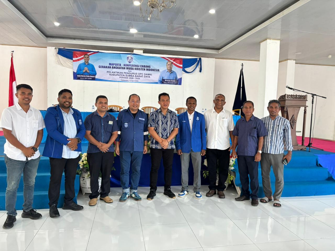 Ketua DPD GAMKI NTT di Konpercab SBD: Jangan Masuk GAMKI Kalau Hanya Mau Biasa-Biasa Saja