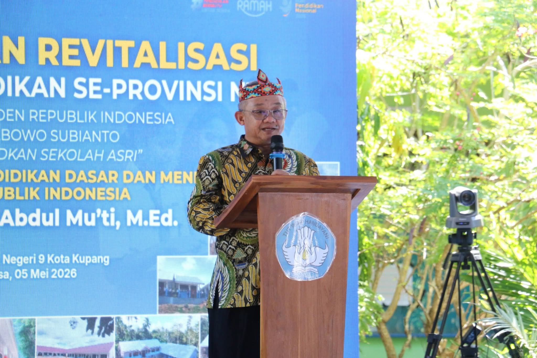 Peresmian Revitalisasi Satuan Pendidikan Sekolah se-NTT, Mendikdasmen : “Ini Langkah Besar untuk Memuliakan Siswa, Guru dan Ilmu Pengetahuan”